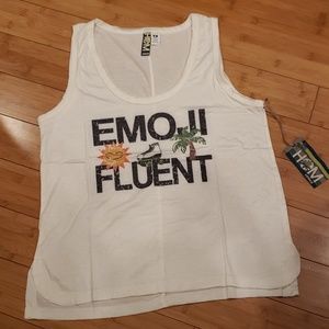 Emoji tank top